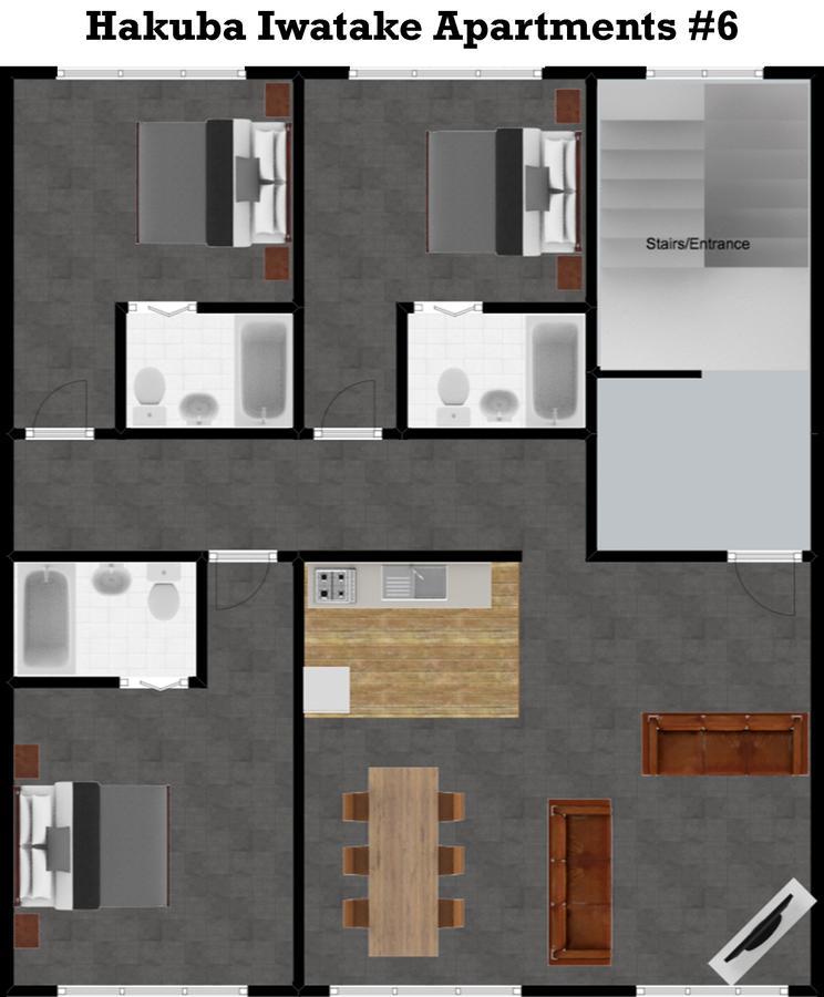 Ski-In, Ski-Out Iwatake Apartments هاكوبا المظهر الخارجي الصورة